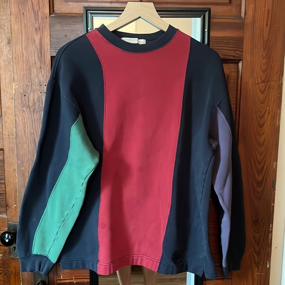 Geoffrey Beene Other - Vintage Geoffrey Beene Colorblock Sweatshirt size S
